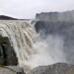 Der Wasserfall Dettifoss Der Wasserfall Dettifoss