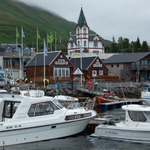 Der Hafen von Husavik
