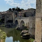 Die imposante Brücke von Besalù Die imposante Brücke von Besalù