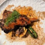 Hauptgang: Lamm-Haxe, 17h in Sherry "Pedro Xymenez" geschmort (zart wie warme Butter) Hauptgang: Lamm-Haxe, 17h in Sherry "Pedro Xymenez" geschmort (zart wie warme Butter)