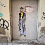 Huesca Huesca: Graffiti in den Gassen von Huesca