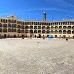 Tarazona: die alte "Plaza des Toros". Neue als Wohnsiedlung umgenutzt Tarazona: die alte "Plaza des Toros". Neue als Wohnsiedlung umgenutzt