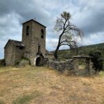 Las Bellostas: die Ruine der Dorfkirche Las Bellostas: die Ruine der Dorfkirche