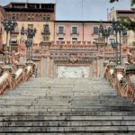Teruel: Escalinata del Óvalo Teruel: Escalinata del Óvalo