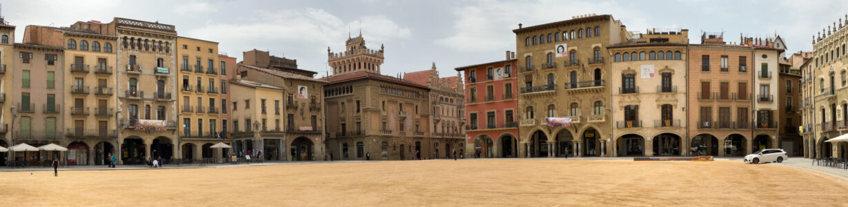 Vic: die Plaza Mayor