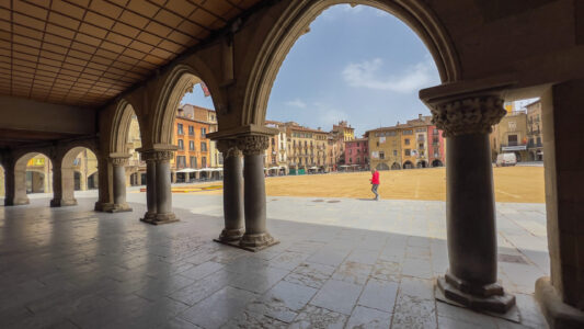 Vic: die Plaza Mayor