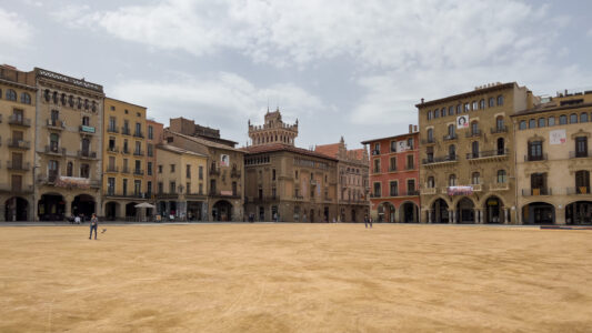 Vic: die Plaza Mayor