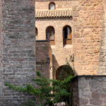 Burg von Cardona: Wehrmauer Burg von Cardona: Wehrmauer