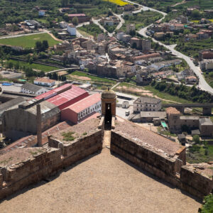Burg von Cardona: Wehrmauer