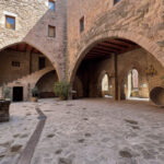 Burg von Cardona: Innenhof Burg von Cardona: Innenhof