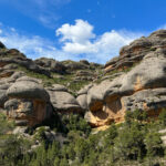 Ulldemolins: Parc Natural de la Serra de Montsan: Congost der Fraguerau Ulldemolins: Parc Natural de la Serra de Montsan: Congost der Fraguerau