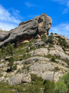 Ulldemolins: Parc Natural de la Serra de Montsan: Congost der Fraguerau