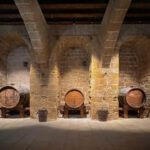 Valderrobres: der Weinkeller im Bischofspalast Valderrobres: der Weinkeller im Bischofspalast