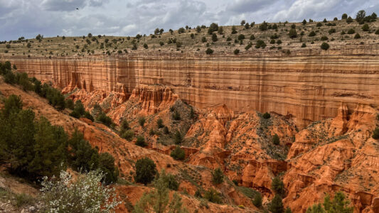 Teruel: die Bergformationen "Las Muelas"