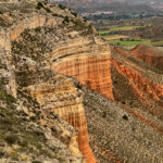 Teruel: die Bergformationen "La Muelas" Teruel: die Bergformationen "La Muelas"