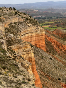 Teruel: die Bergformationen "La Muelas"