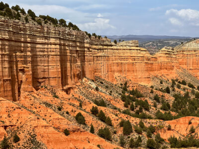 Teruel: die Bergformationen "Las Muelas"