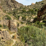 Nijar: die Wanderung "La Senda de l'agua" nach Huebro / die Ruine einer Wassermühle Nijar: die Wanderung "La Senda de l'agua" nach Huebro / die Ruine einer Wassermühle