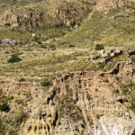 Nijar: die Wanderung "La Senda de l'agua" nach Huebro / die Ruine eines Bauernhofes Nijar: die Wanderung "La Senda de l'agua" nach Huebro / die Ruine eines Bauernhofes
