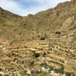 Die Wanderung "La Senda de l'agua" nach Huebro: die Terrassen von Huebro Die Wanderung "La Senda de l'agua" nach Huebro: die Terrassen von Huebro