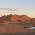 Merzouga: Emsiges Treiben beim Erg Chebbi Merzouga: Emsiges Treiben beim Erg Chebbi