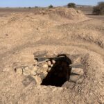 Dar Serdrar: eine "Khettaras" (Wasserfasungssystem) Dar Serdrar: eine "Khettaras" (Wasserfasungssystem)