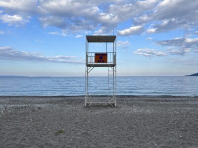 Der Strand von Plaka