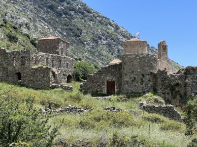 Von Areopoli über die Berge nach Mystras