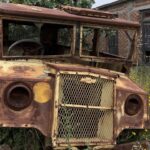 Poros: nicht mehr benutzte Fahrzeuge verrotten einfach (alter Chevy-Bus) Poros: nicht mehr benutzte Fahrzeuge verrotten einfach (alter Chevy-Bus)