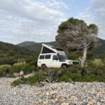 Kurz vor Monemvasia: unser Stellplatz am Meer Kurz vor Monemvasia: unser Stellplatz am Meer