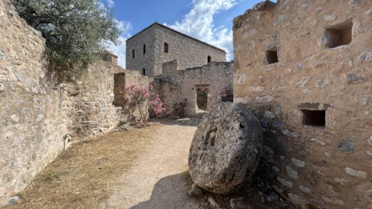 Das Altstadt von Kardamyli