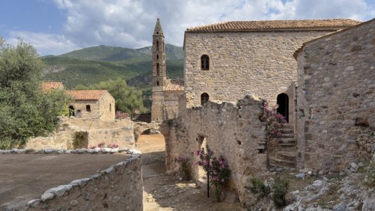 Das Altstadt von Kardamyli