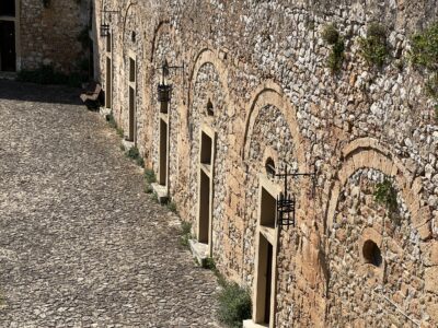 Die Burg von Pylos wurde im 19 Jahrhundert als Gefängnis umfunktioniert
