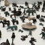 Das archäologische Museum von Olympia: Grabbeigabe aus Bronze