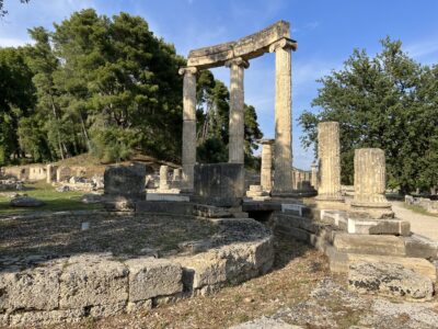 Ruinen des antikes Olympia