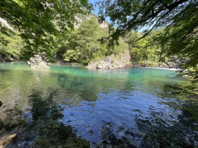 Wasserquelle in der Vikos-Schlucht