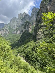 Monodendri: Die Vikos-Schlucht (die letzte Steigung steh noch vor uns!)