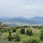 Bergstrecke zwischen Olympia und Akrata Beach Bergstrecke zwischen Olympia und Akrata Beach