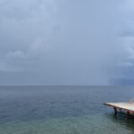 Lampiri: Camping Tsolis (Golf von Korinth: ein Sturm braut sich zusammen ...) Lampiri: Camping Tsolis (Golf von Korinth: ein Sturm braut sich zusammen ...)