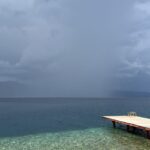Lampiri: Camping Tsolis, Gewitter in Anmarsch Lampiri: Camping Tsolis, Gewitter in Anmarsch