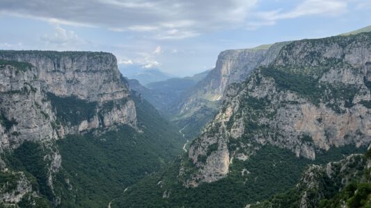 Vradeto: Die Vikos-Schlucht (Beloi View Point)