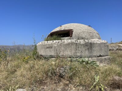 Die Ausgrabungsstätte Finiq: Bunkeranlage