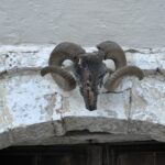 Berat: die Burg (Trophäe am Hauseingang Berat: die Burg (Trophäe am Hauseingang