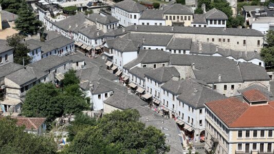 Gjirokaster: der Bazaar