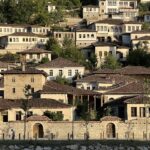 Berat: das Mangalem Viertel Berat: das Mangalem Viertel