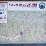 Karte der Wanderwege rund um der Katun Road Karte der Wanderwege rund um der Katun Road