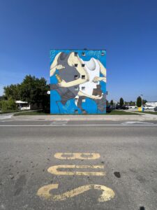 Kroatien: Sisak, Murales