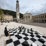 Italien: Valdobbiadene, Hauptplatz Italien: Valdobbiadene, Hauptplatz