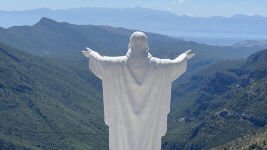 Mutter Theresas Denkmal