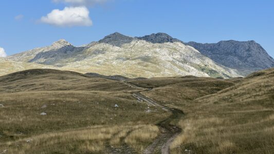 Piste durch den Durmitor Nationalpark